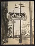 [Album of Photographs of Electric Signs by the Gray Sign Company, Knoxville, Tennessee], Unknown (American), Gelatin silver print