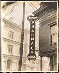 [Album of Photographs of Electric Signs by the Gray Sign Company, Knoxville, Tennessee], Unknown (American), Gelatin silver print