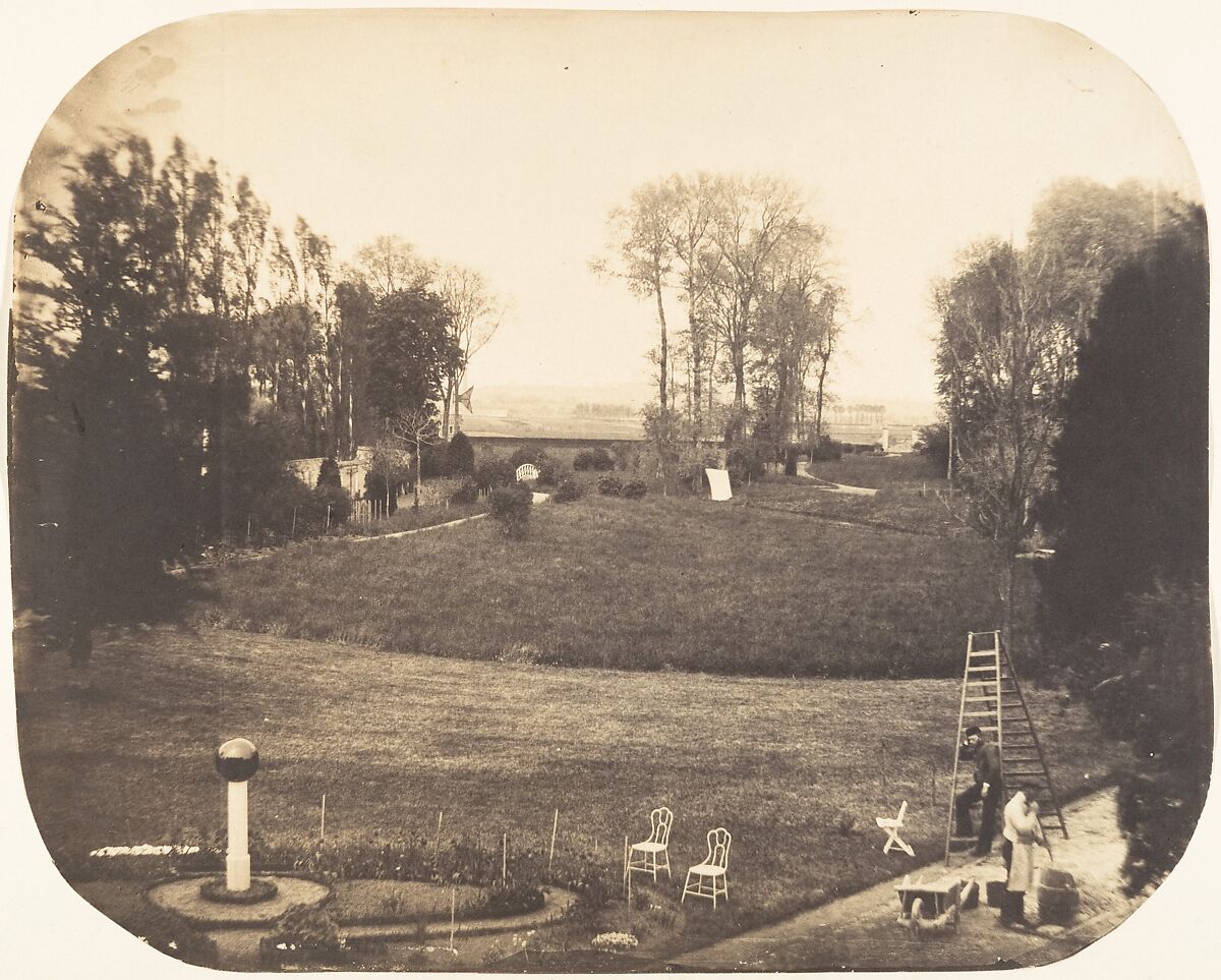 The Zoological Garden, Brussels, Louis-Pierre-Théophile Dubois de Nehaut (French, active Belgium, 1799–1872), Salted paper print from paper negative 