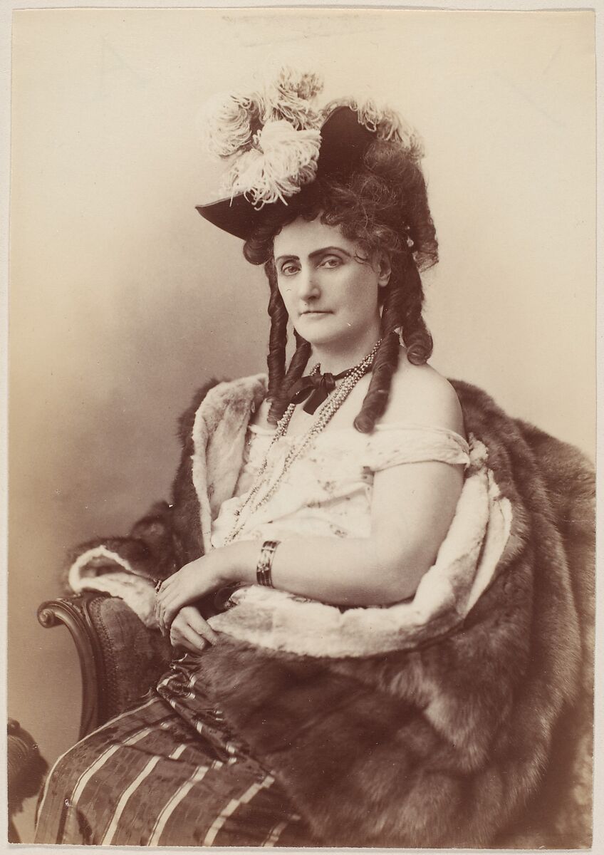 [Countess de Castiglione], Pierre-Louis Pierson (French, 1822–1913), Albumen silver print from glass negative 