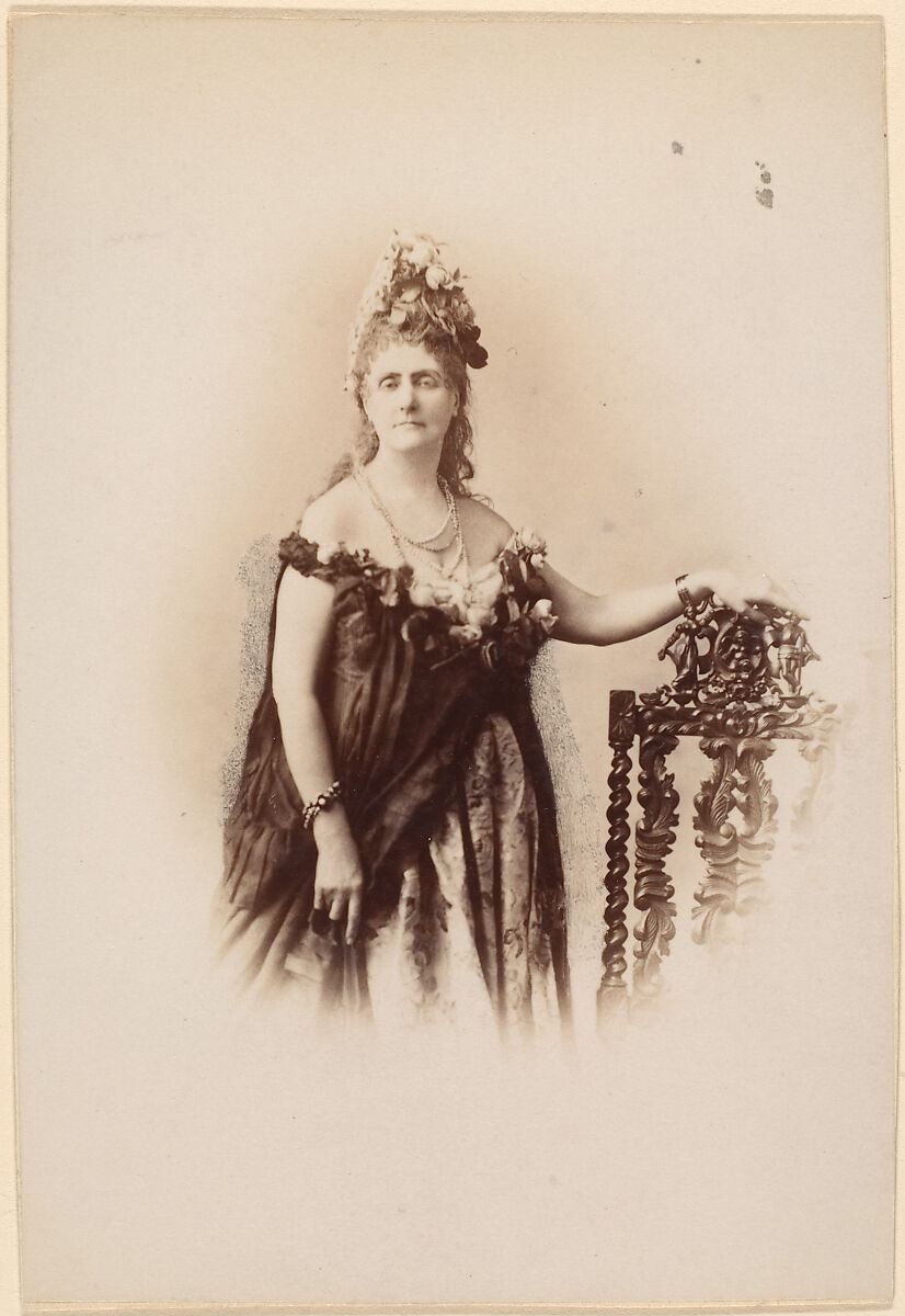 Roses Compiègne, Pierre-Louis Pierson (French, 1822–1913), Albumen silver print from glass negative 