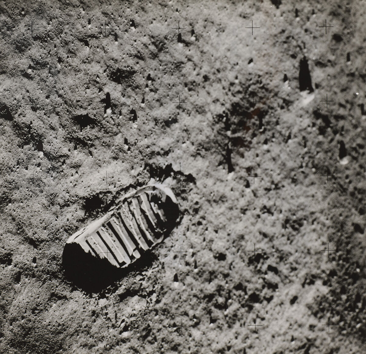 Buzz Aldrin's Footprint on the Surface of the Moon, National Aeronautics and Space Administration (NASA), Chromogenic print 