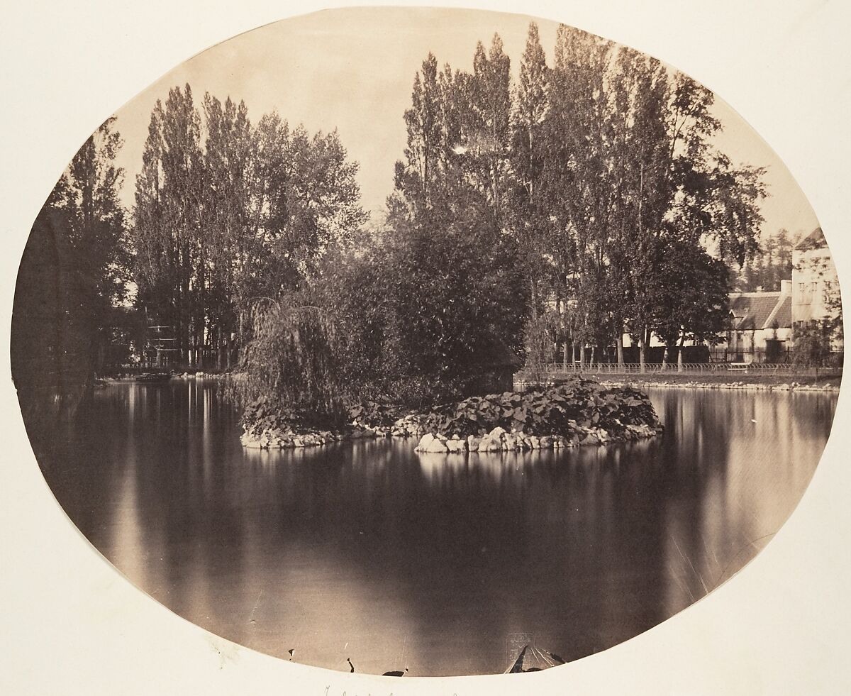 Jardin zoologique de Bruxelles, Louis-Pierre-Théophile Dubois de Nehaut (French, active Belgium, 1799–1872), Salted paper print from paper negative 