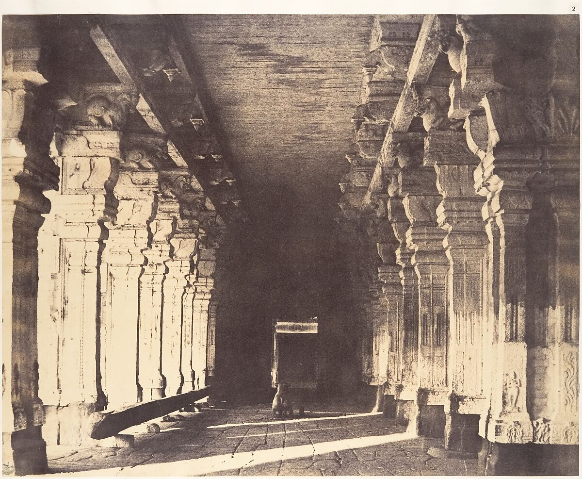 The Viravasuntarayan Munapam, Linnaeus Tripe (British, Devonport (Plymouth Dock) 1822–1902 Devonport), Albumen silver print from waxed paper negative 