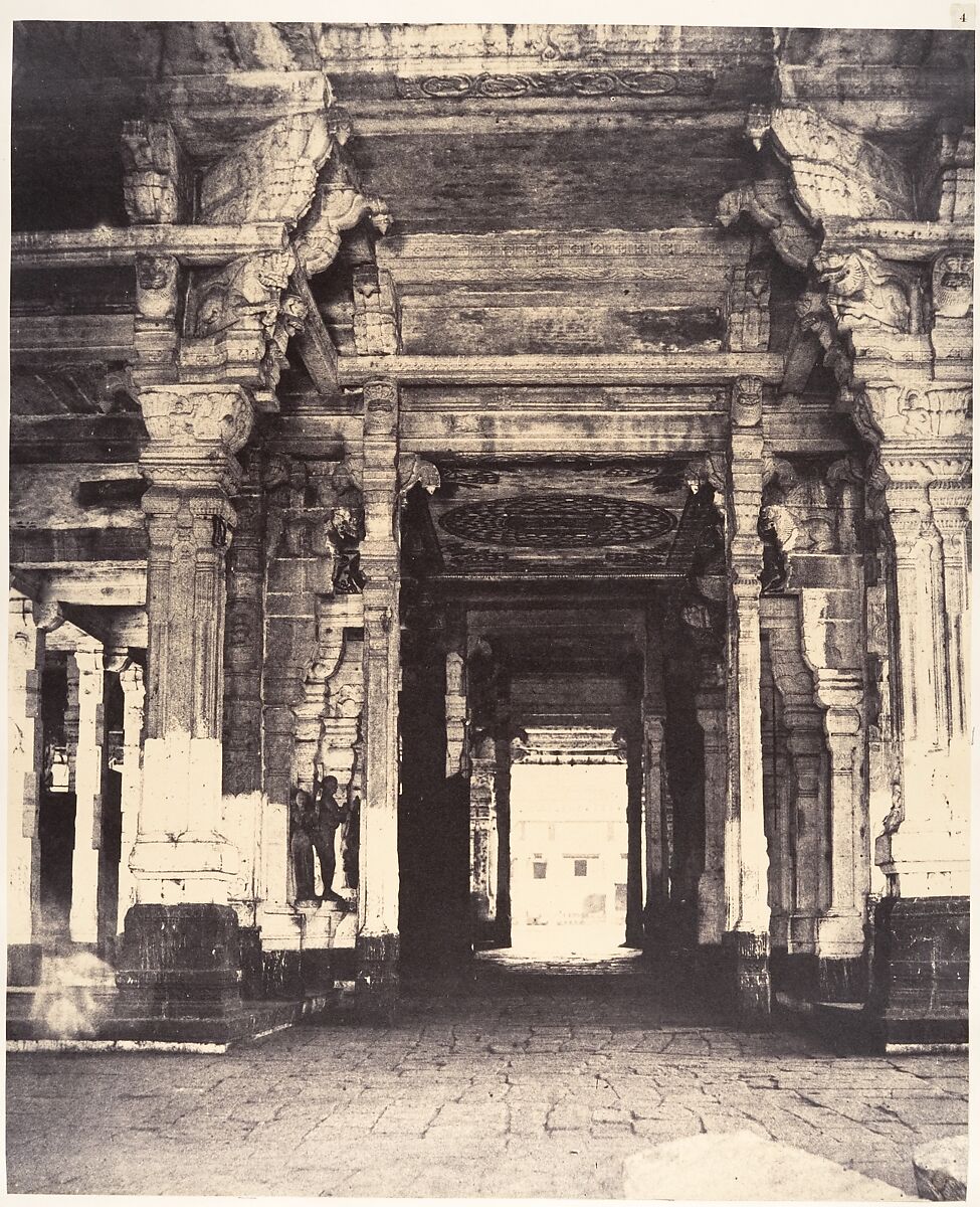 The Muduramiar Mundapam, Linnaeus Tripe (British, Devonport (Plymouth Dock) 1822–1902 Devonport), Albumen silver print from waxed paper negative 