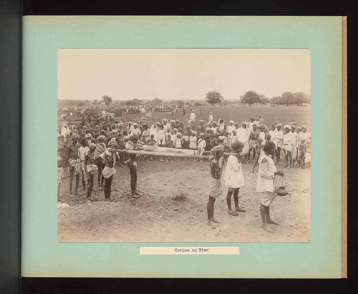 [Scenes of the Plague in Bombay, 1896–97, and the Indian Famine, 1899–1900], Shivshanker Narayen (Indian, active 1860s–90s), Albumen silver prints from glass negatives and gelatin silver prints