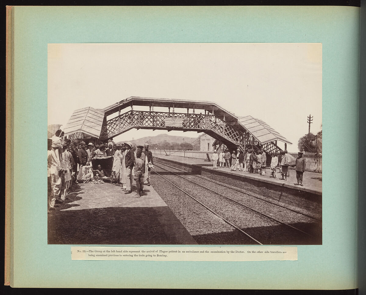 [Scenes of the Plague in Bombay, 1896–97, and the Indian Famine, 1899–1900], Shivshanker Narayen (Indian, active 1860s–90s), Albumen silver prints from glass negatives and gelatin silver prints