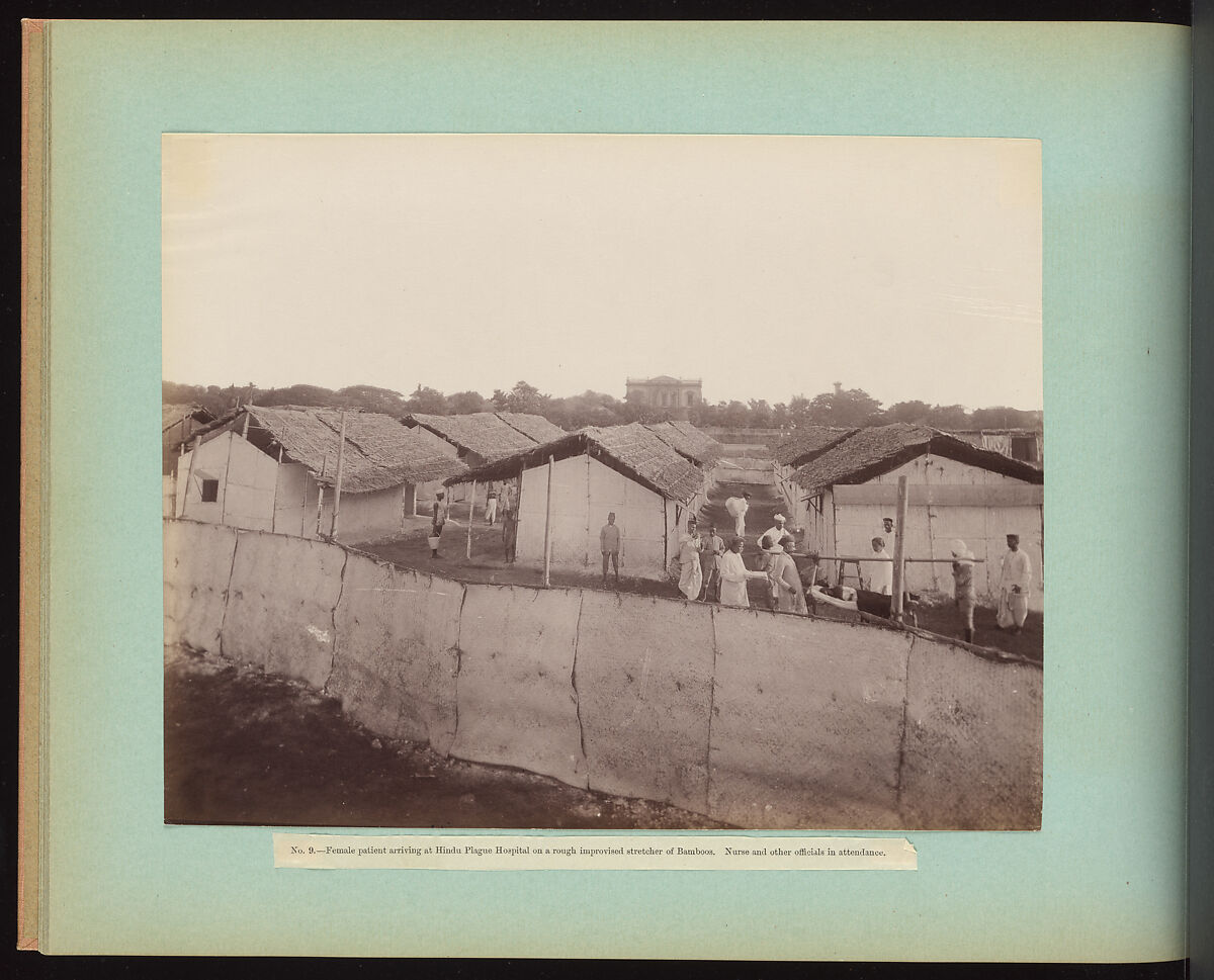 [Scenes of the Plague in Bombay, 1896–97, and the Indian Famine, 1899–1900], Shivshanker Narayen (Indian, active 1860s–90s), Albumen silver prints from glass negatives and gelatin silver prints