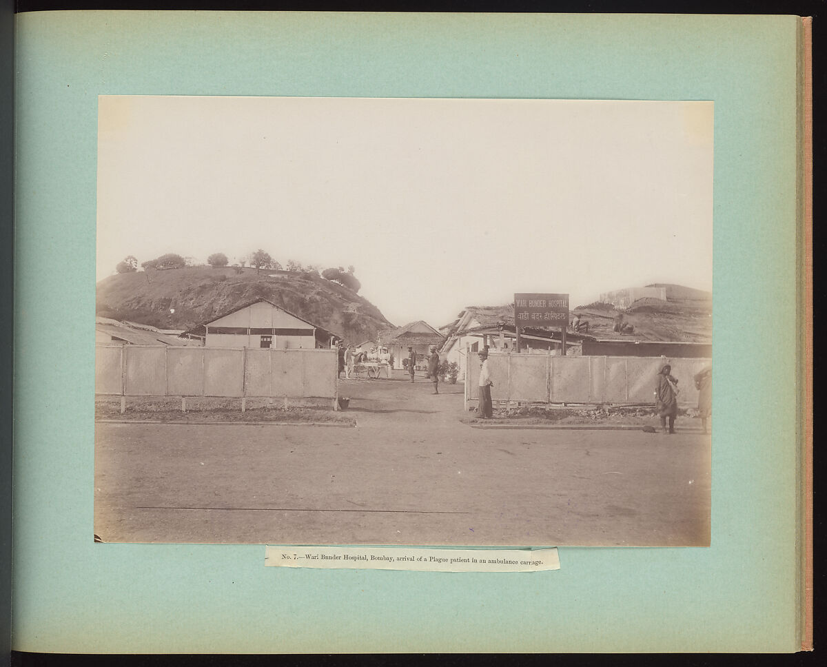 [Scenes of the Plague in Bombay, 1896–97, and the Indian Famine, 1899–1900], Shivshanker Narayen (Indian, active 1860s–90s), Albumen silver prints from glass negatives and gelatin silver prints