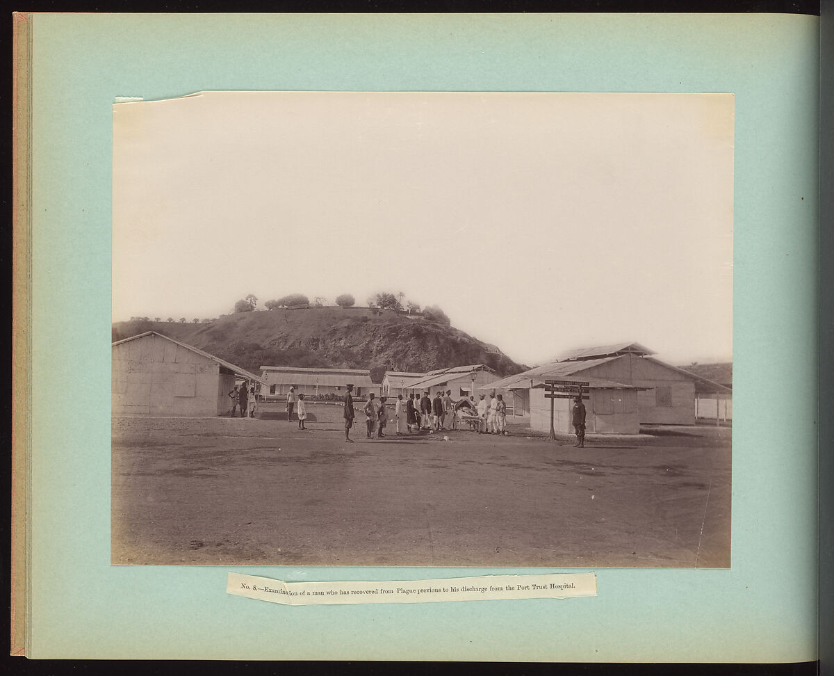[Scenes of the Plague in Bombay, 1896–97, and the Indian Famine, 1899–1900], Shivshanker Narayen (Indian, active 1860s–90s), Albumen silver prints from glass negatives and gelatin silver prints