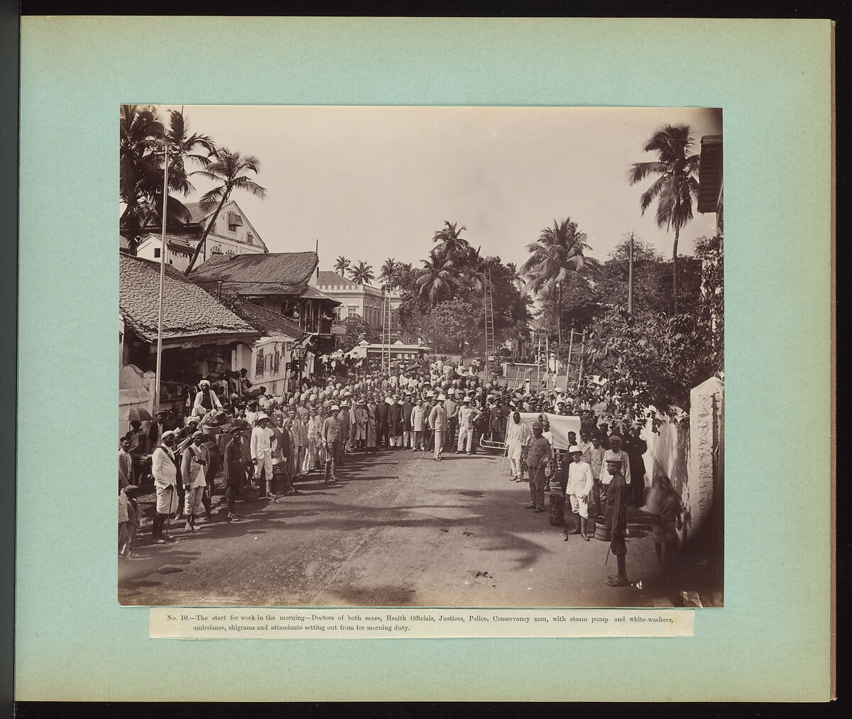 [Scenes of the Plague in Bombay, 1896–97, and the Indian Famine, 1899–1900], Shivshanker Narayen (Indian, active 1860s–90s), Albumen silver prints from glass negatives and gelatin silver prints