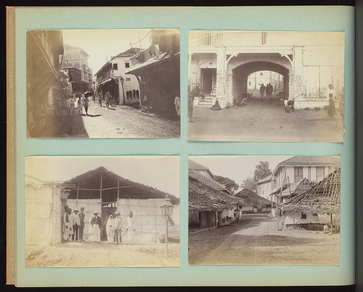 [Scenes of the Plague in Bombay, 1896–97, and the Indian Famine, 1899–1900], Shivshanker Narayen (Indian, active 1860s–90s), Albumen silver prints from glass negatives and gelatin silver prints