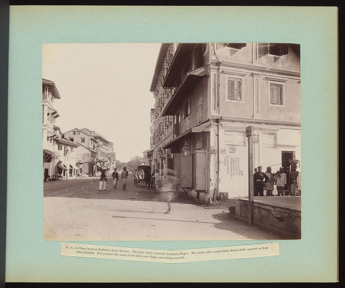 [Scenes of the Plague in Bombay, 1896–97, and the Indian Famine, 1899–1900], Shivshanker Narayen (Indian, active 1860s–90s), Albumen silver prints from glass negatives and gelatin silver prints
