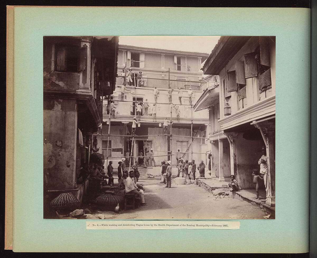 [Scenes of the Plague in Bombay, 1896–97, and the Indian Famine, 1899–1900], Shivshanker Narayen (Indian, active 1860s–90s), Albumen silver prints from glass negatives and gelatin silver prints