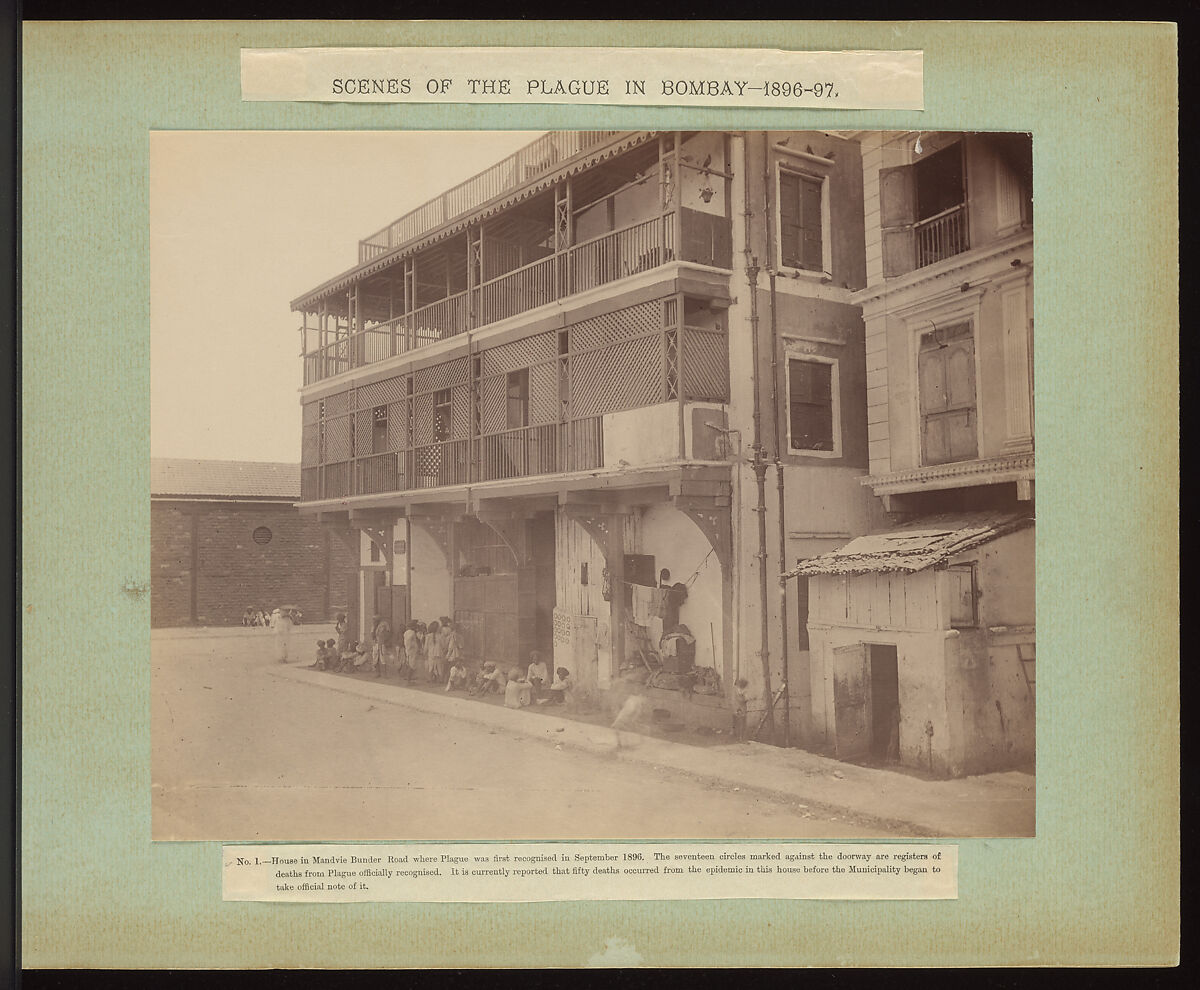 [Scenes of the Plague in Bombay, 1896–97, and the Indian Famine, 1899–1900], Shivshanker Narayen  Indian, Albumen silver prints from glass negatives and gelatin silver prints