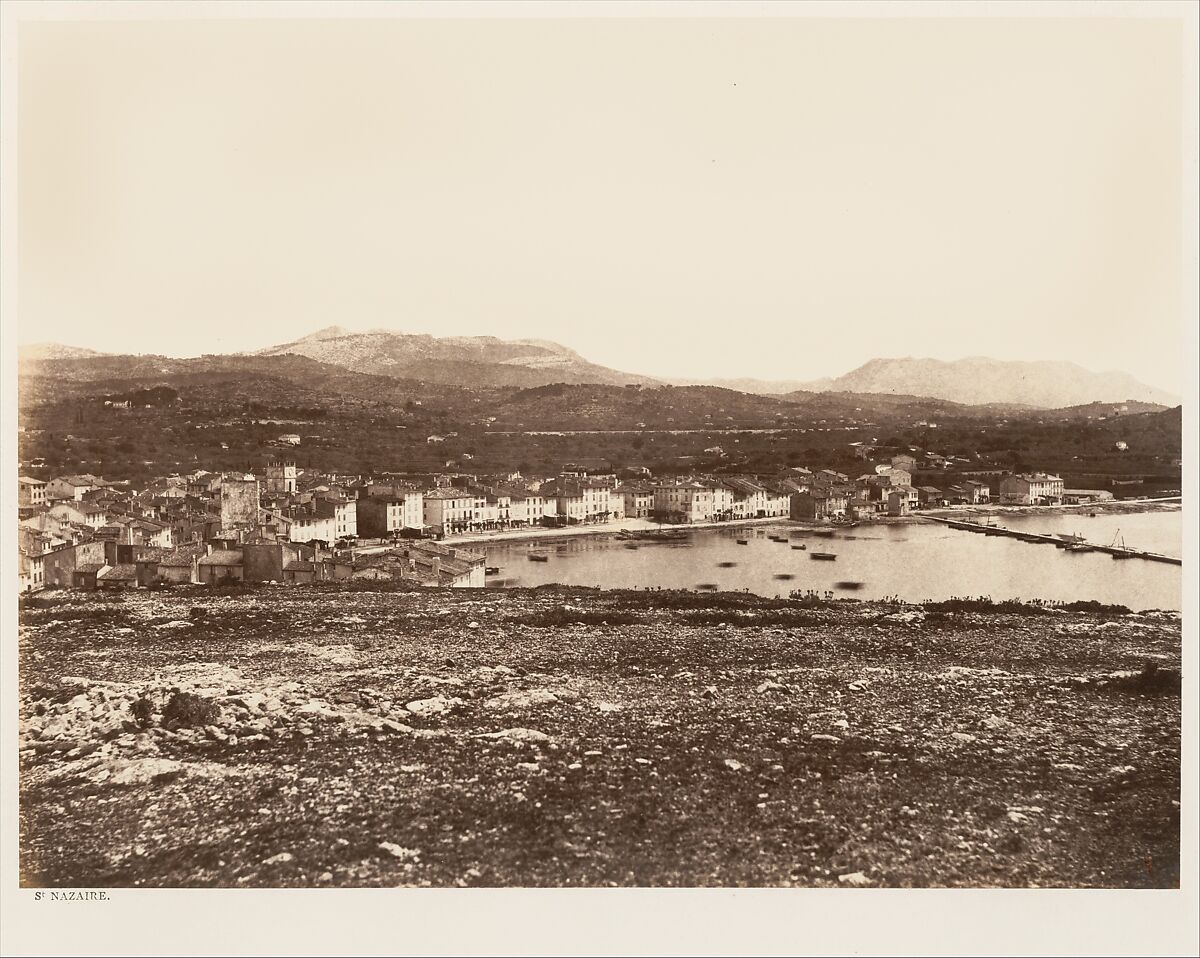 St. Nazaire, Edouard Baldus (French (born Prussia), 1813–1889), Albumen silver print from paper negative 