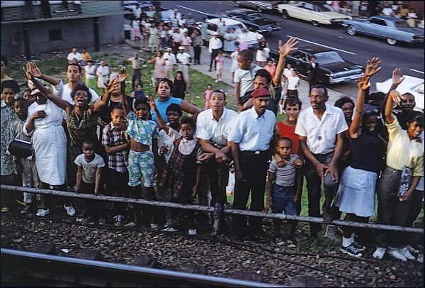 RFK Funeral Train, Paul Fusco  American, Chromogenic print