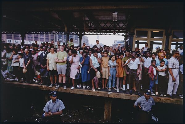 RFK Funeral Train, Paul Fusco (American, 1930–2020), Chromogenic print 