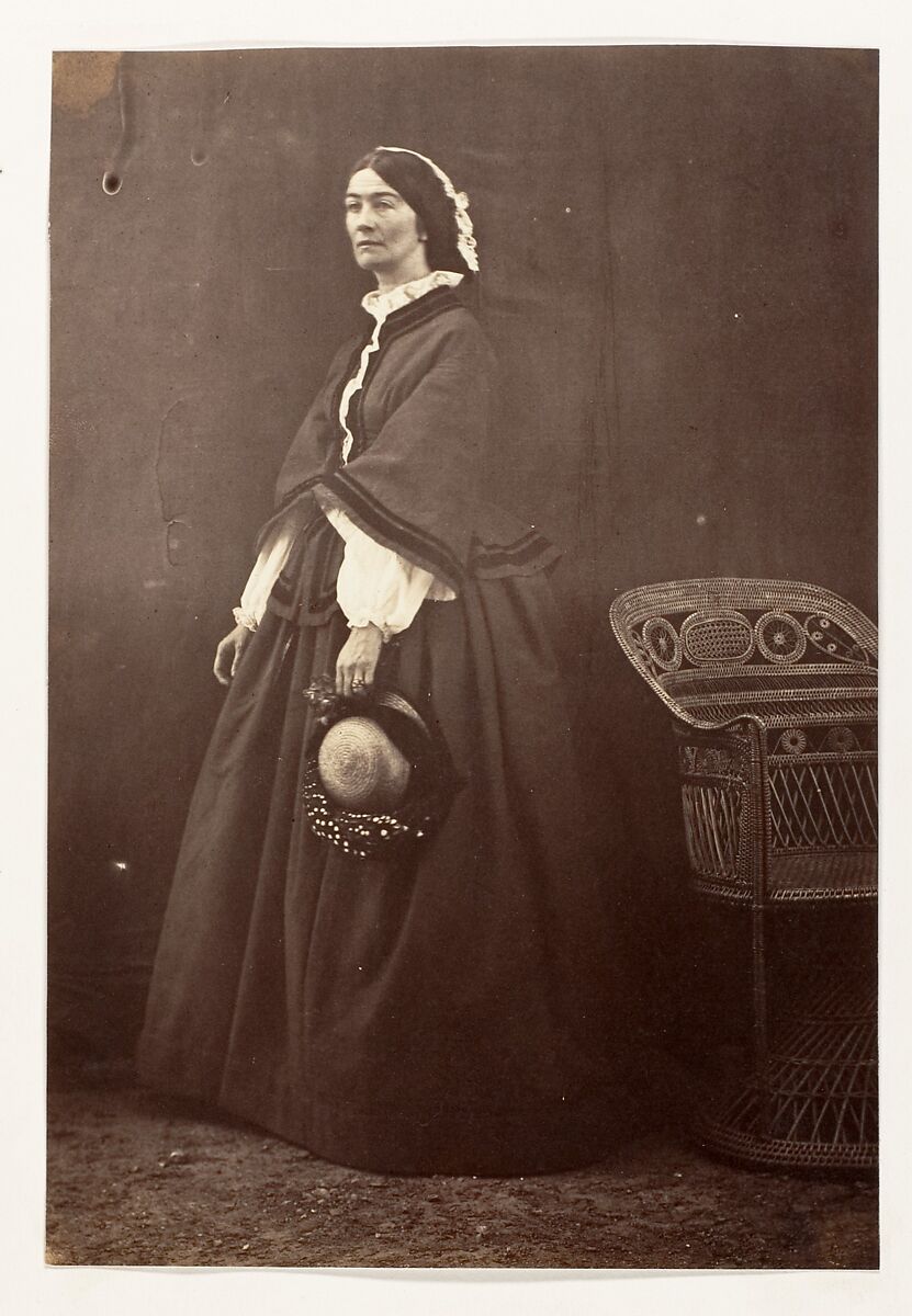 [The Countess Canning, Simla], Jean Baptiste Oscar Mallitte (French, 1829–1905), Albumen silver print 