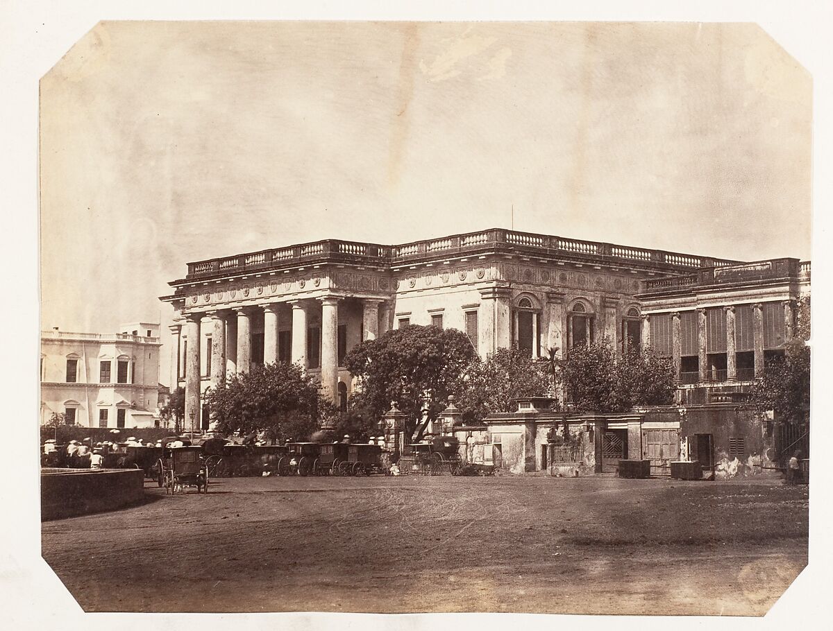 [Town Hall of Calcutta], Unknown, Albumen silver print 