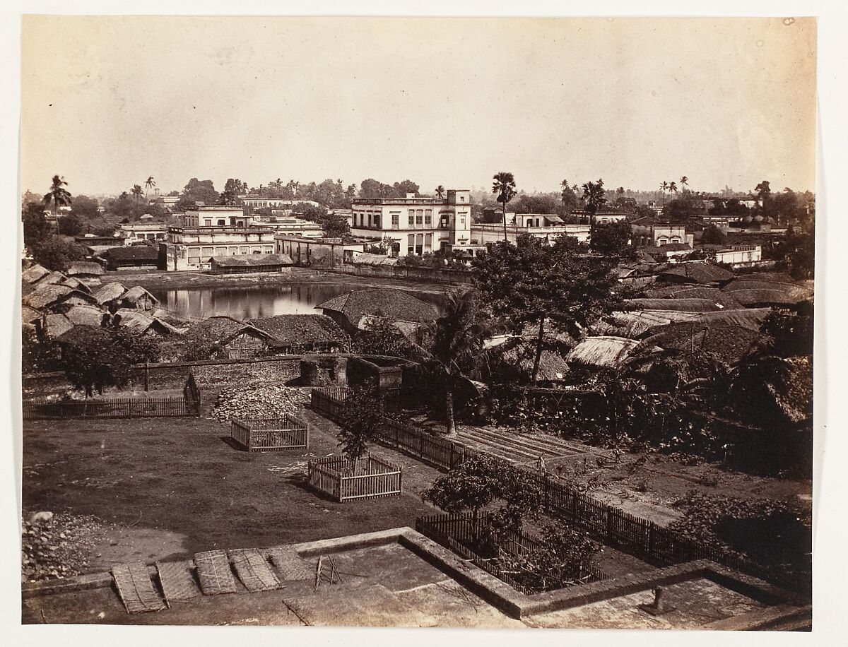 [View in Calcutta], Unknown, Albumen silver print 