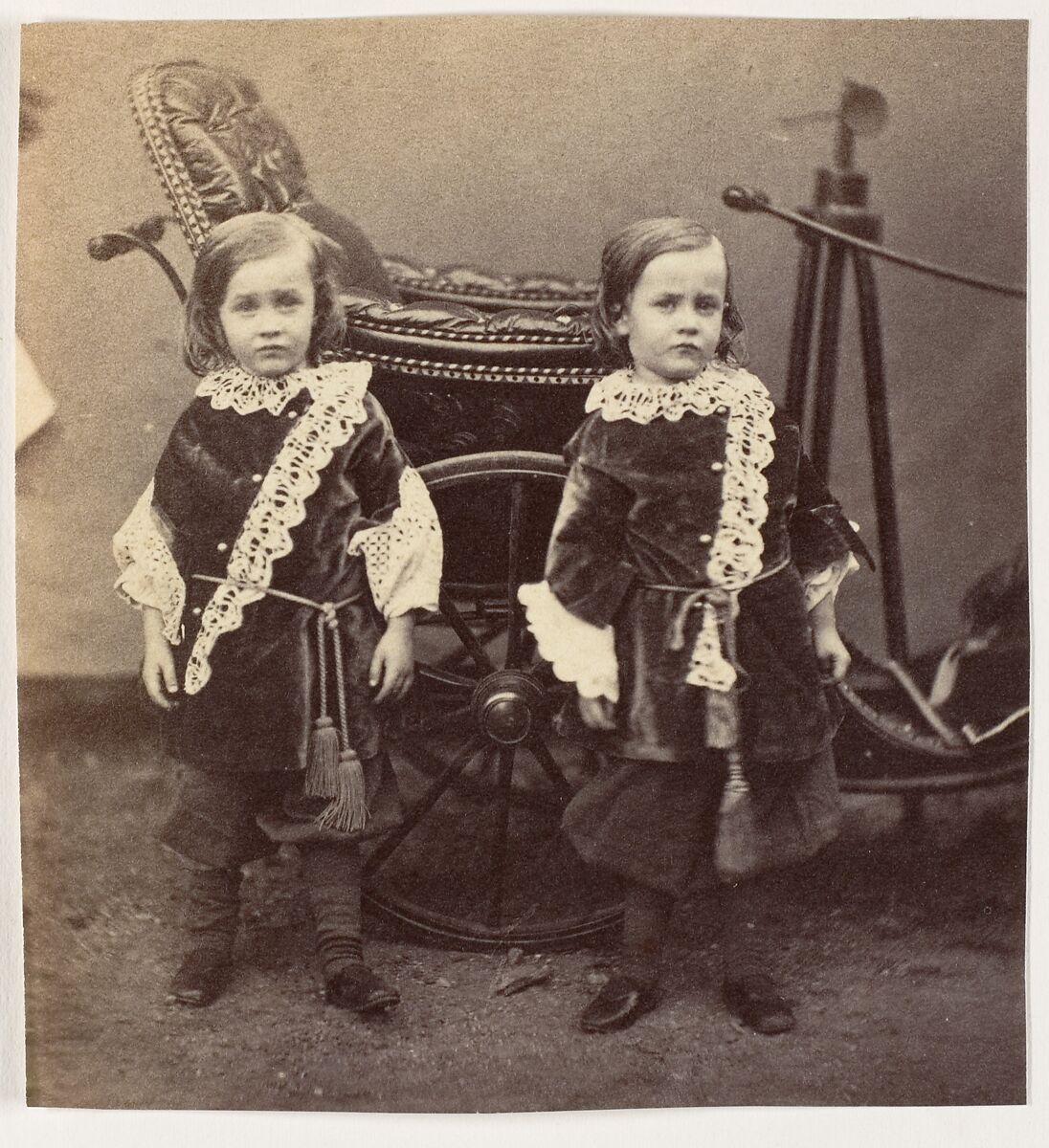 [Eddie and Charlie Campbell], Unknown, Albumen silver print 