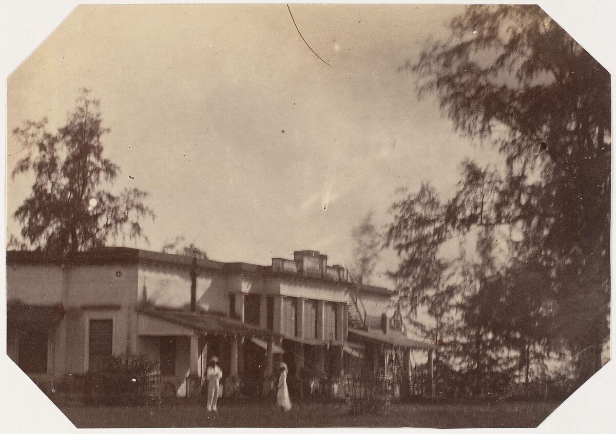 [Gunpowder Agents Bungalow, Ishapoor.], John Constantine Stanley (British, 1837–1878), Albumen silver print 