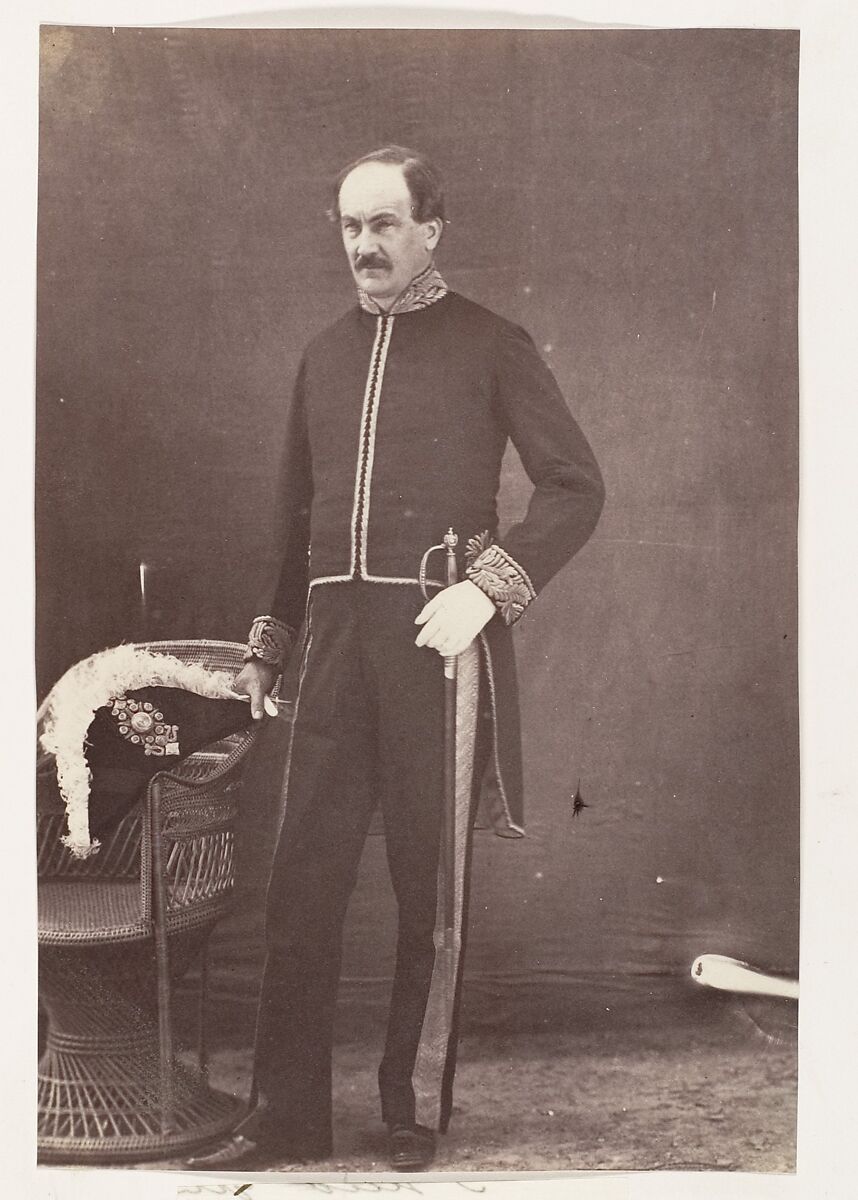 [Mr. Cecil Beadon,Foreign Secretary to Government of India], Unknown, Albumen silver print 