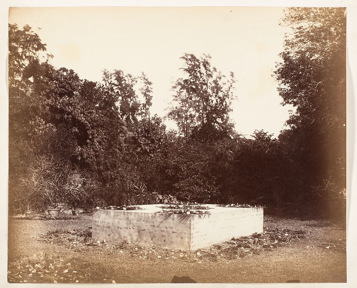 [Tomb, Barrackpore], Unknown, Albumen silver print 