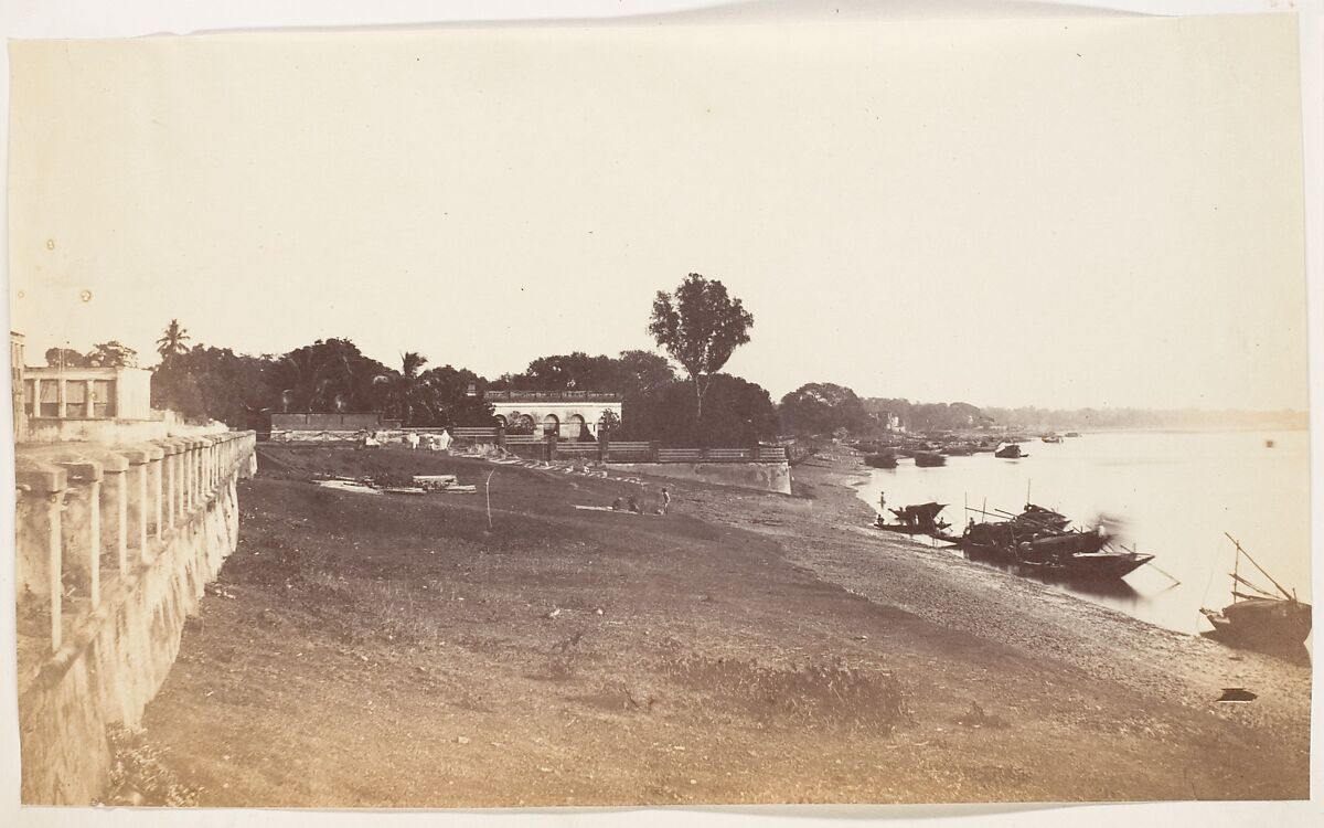 [View of Chandanagore], Unknown, Albumen silver print 