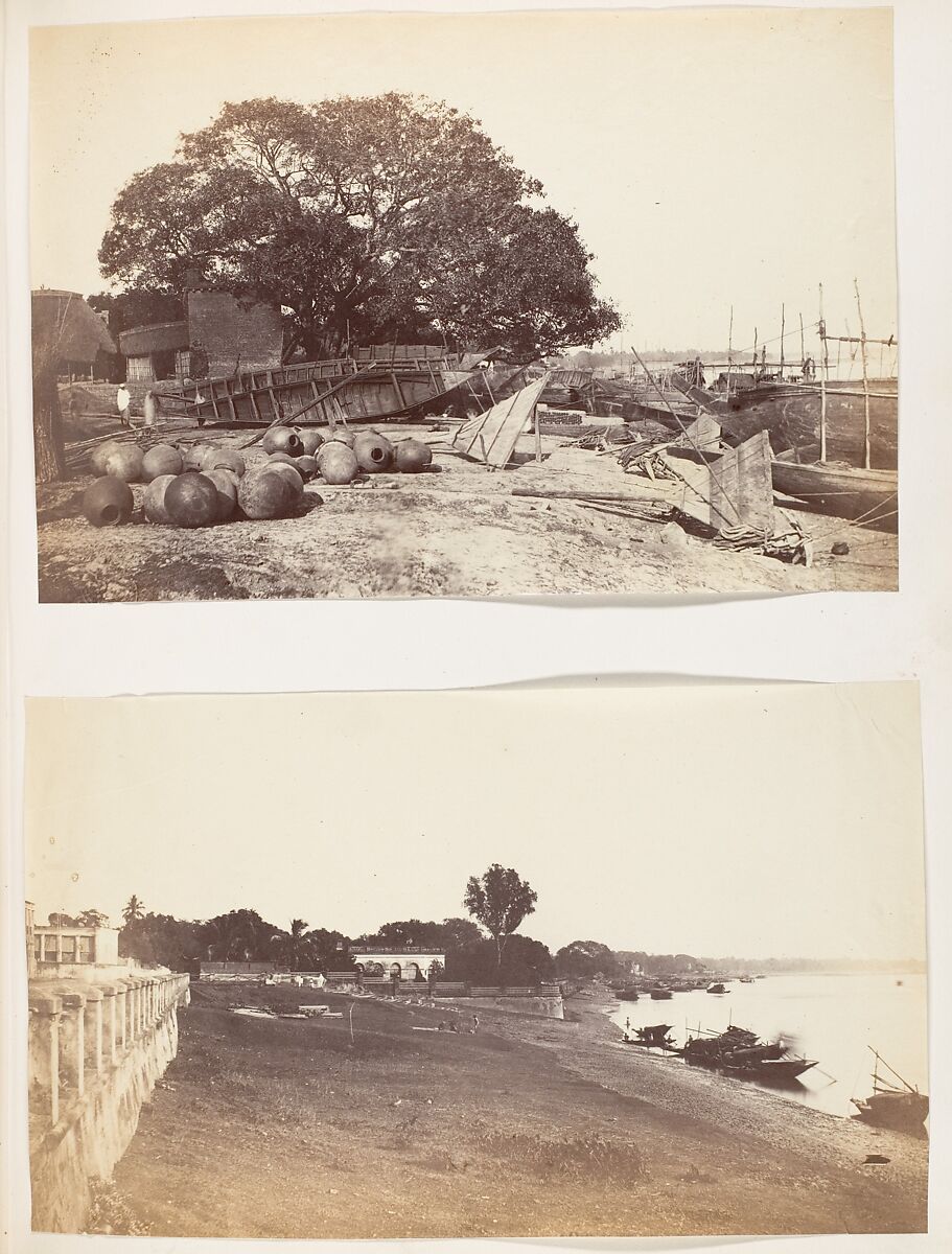 [View of Chandanagore], Unknown, Albumen silver print