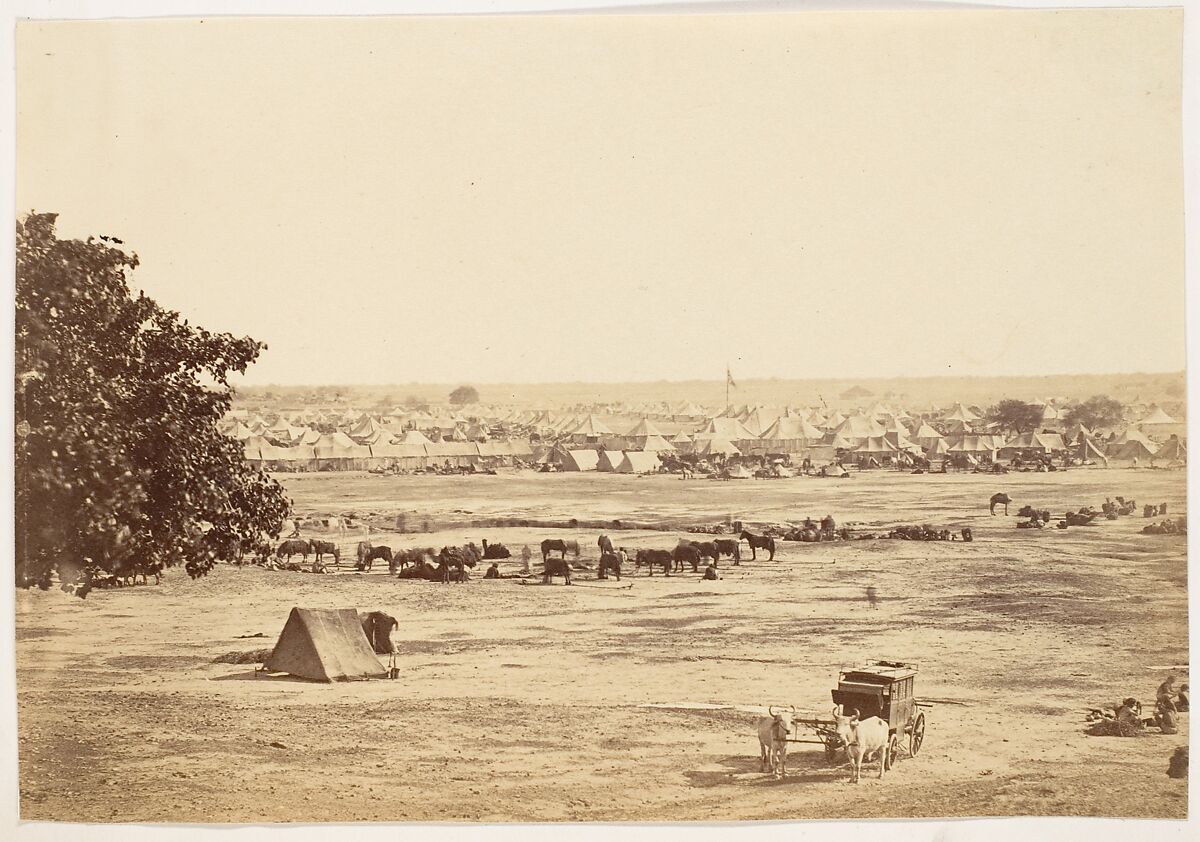 [Governor General's and Commander in Chief's Camp, Jullundur], Unknown, Albumen silver print 