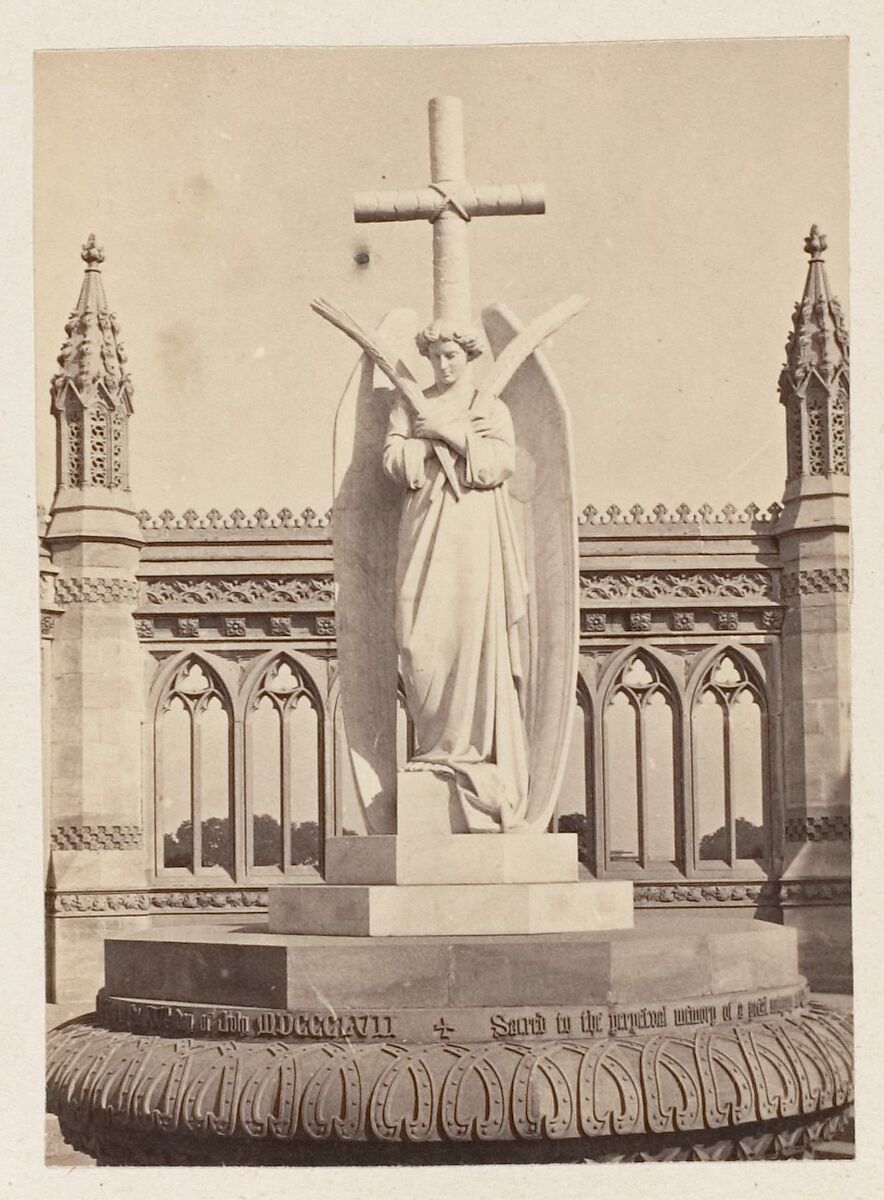 [Kanpur Memorial], Captain R. B. Hill, Albumen silver print 