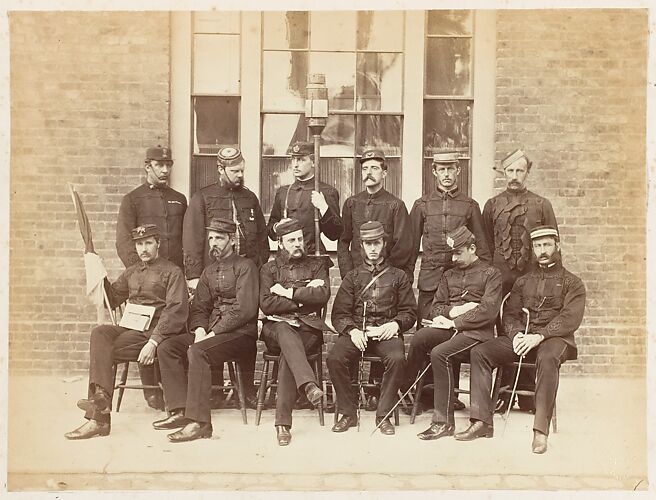 [Officers at the School of Military Engineering, Chatham]