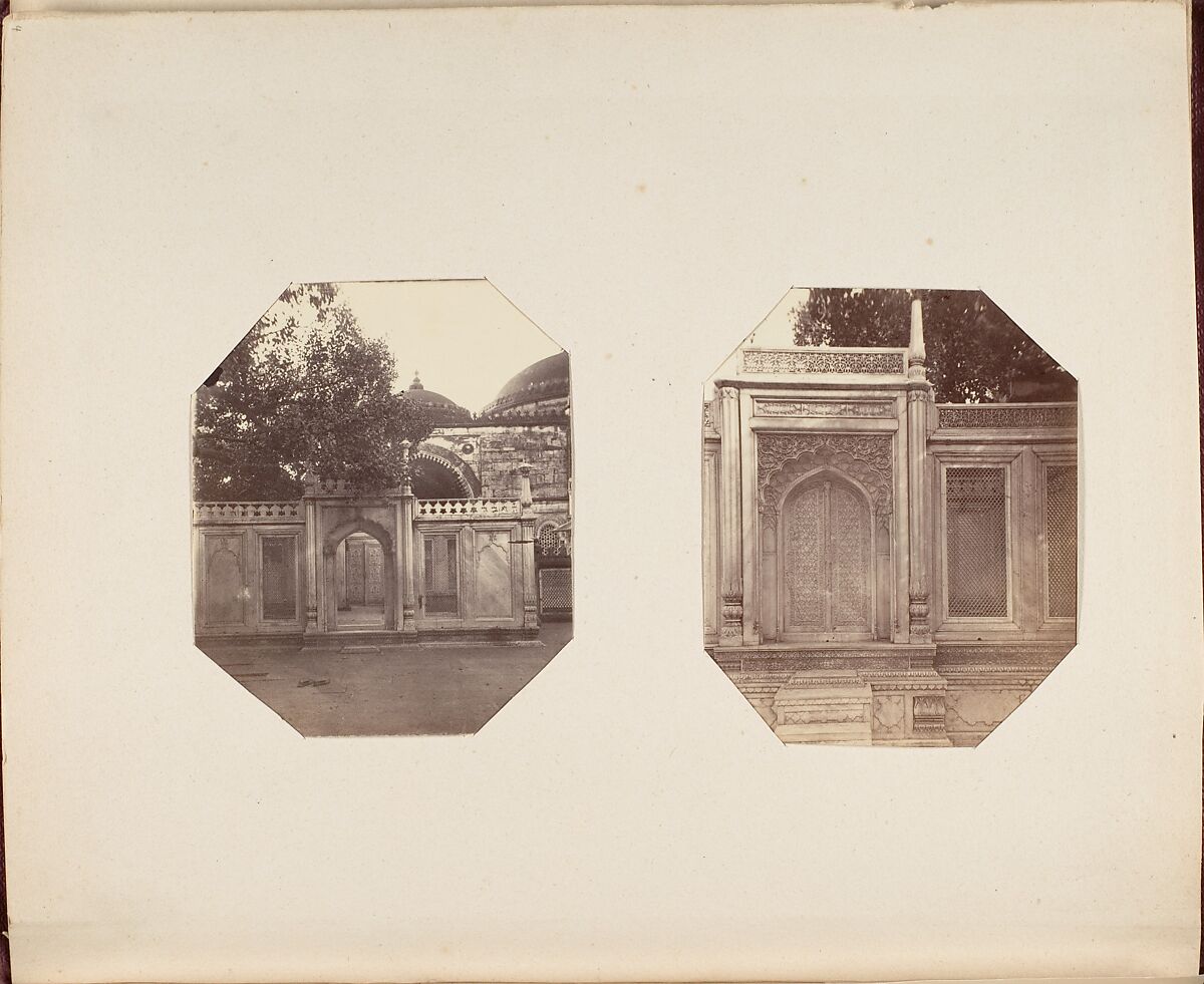 [Doorway to Tomb?], Unknown, Albumen silver print 