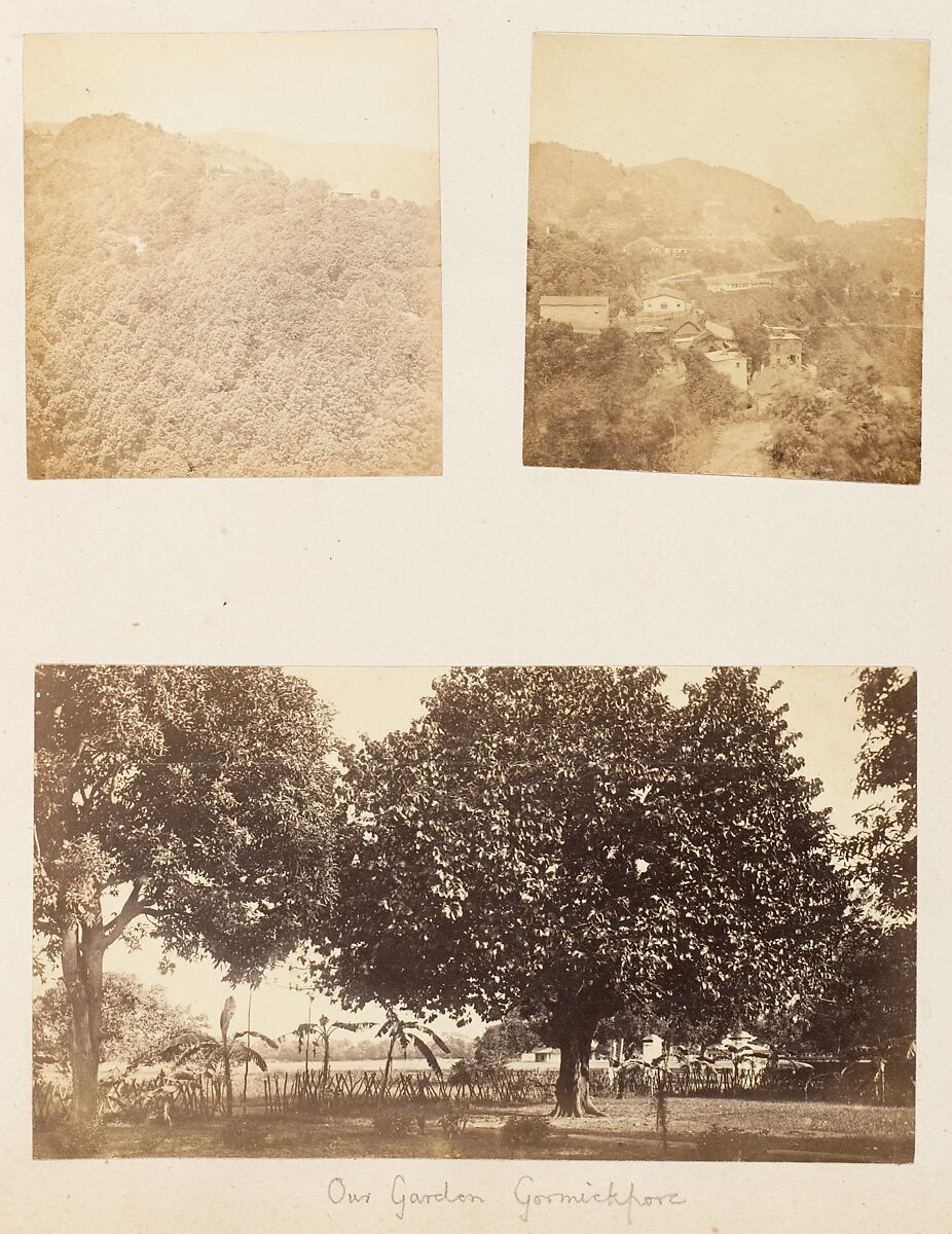 [View of Hills], Unknown, Albumen silver print 
