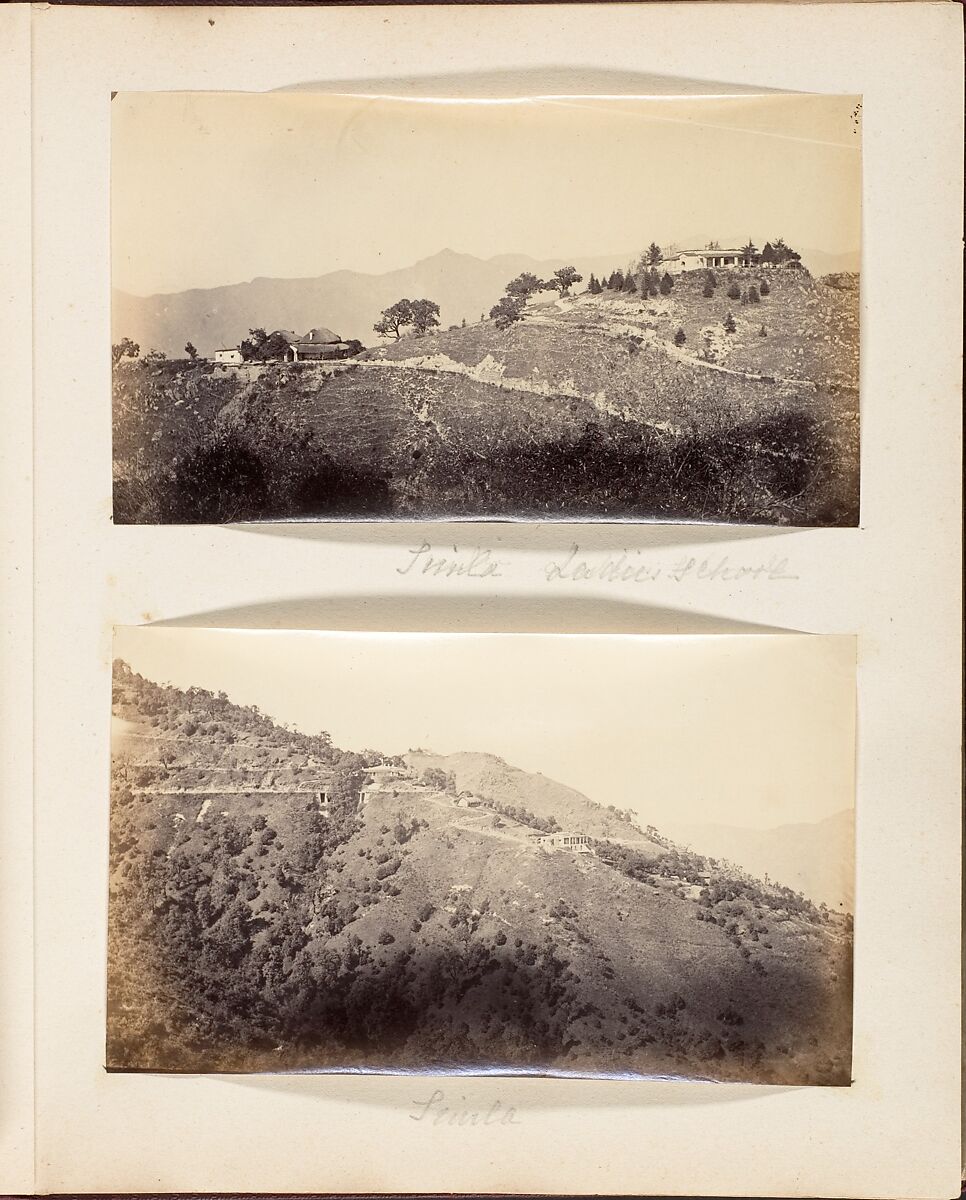 Ladies School, Simla, Unknown, Albumen silver print 