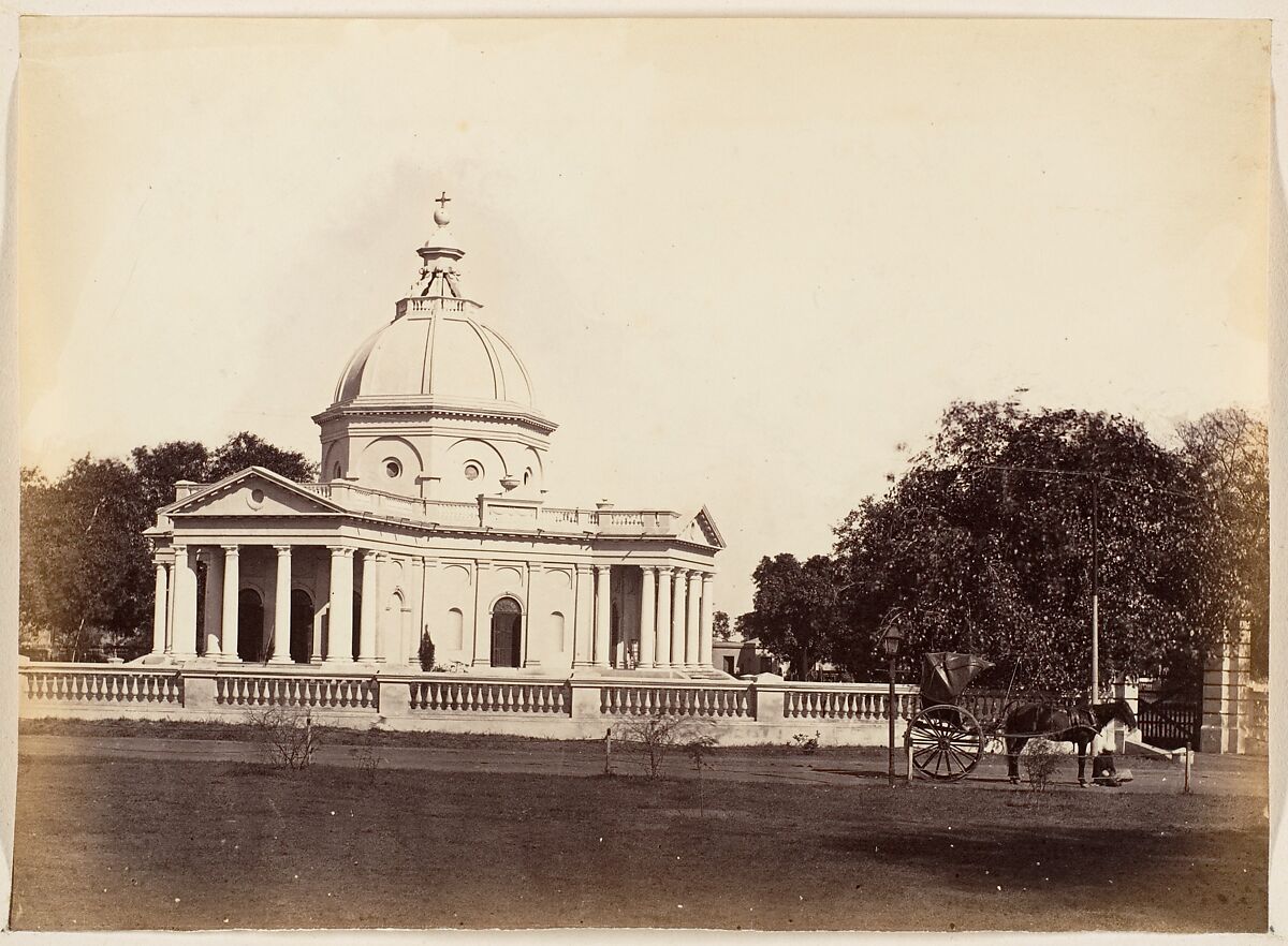 [St. James Church, Delhi], Unknown, Albumen silver print 