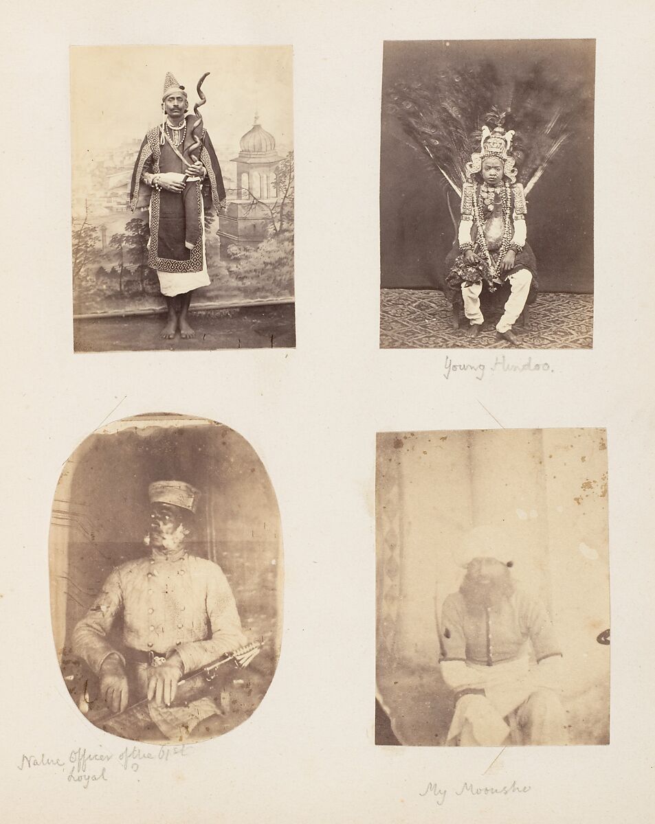 [Indian Mystic], Unknown, Albumen silver print 