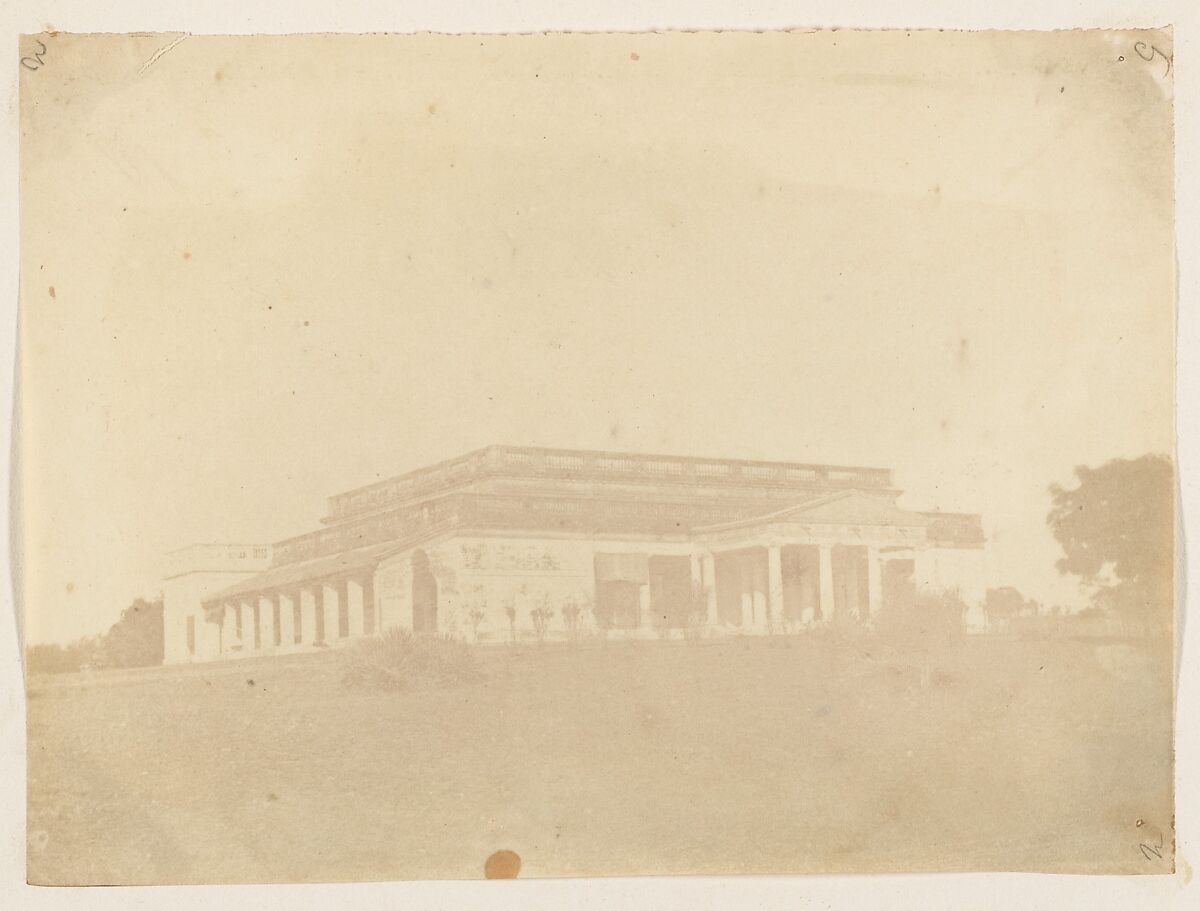 [The Metcalfe House?], Unknown, Albumen silver print 