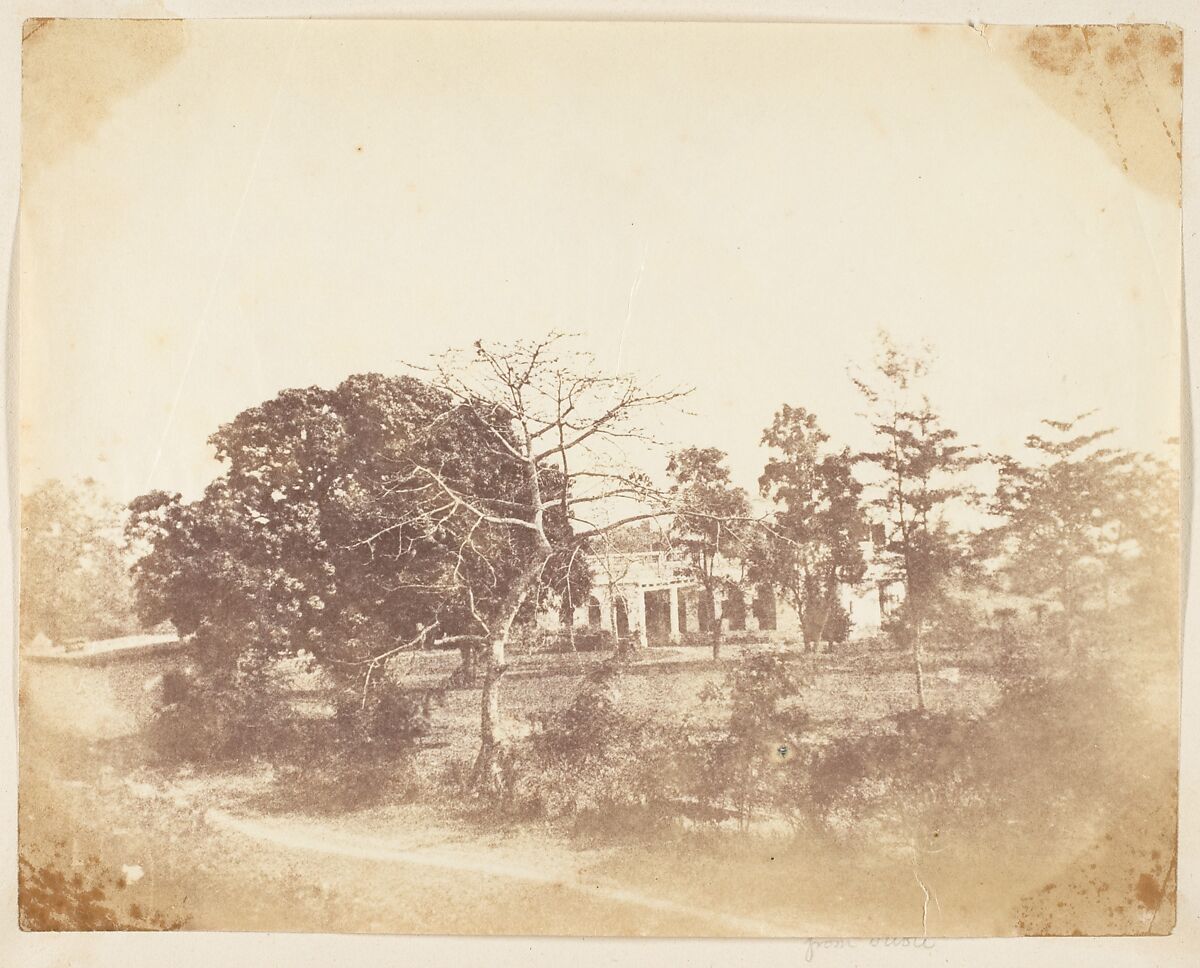 [The Mess House, Lahore], Unknown, Albumen silver print 