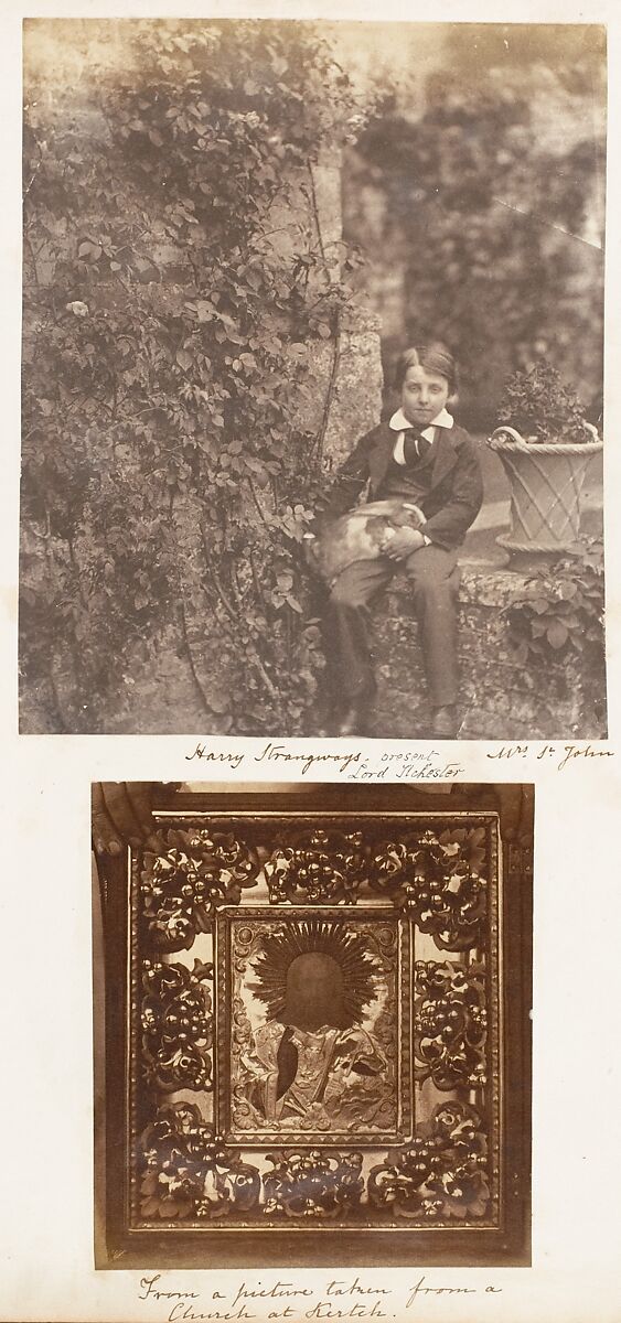 Harry Strangways, present Lord Ilchester; From a Picture Taken from a Church at Kertch, Jane Martha St. John (British, Coln St. Aldwyn, Gloucestershire 1801–1882 Oakley, Hampshire), Salted paper print; albumen silver print 