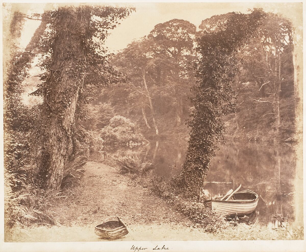 Upper Lake, John Dillwyn Llewelyn (British, Swansea, Wales 1810–1882 Swansea, Wales), Salted paper print 
