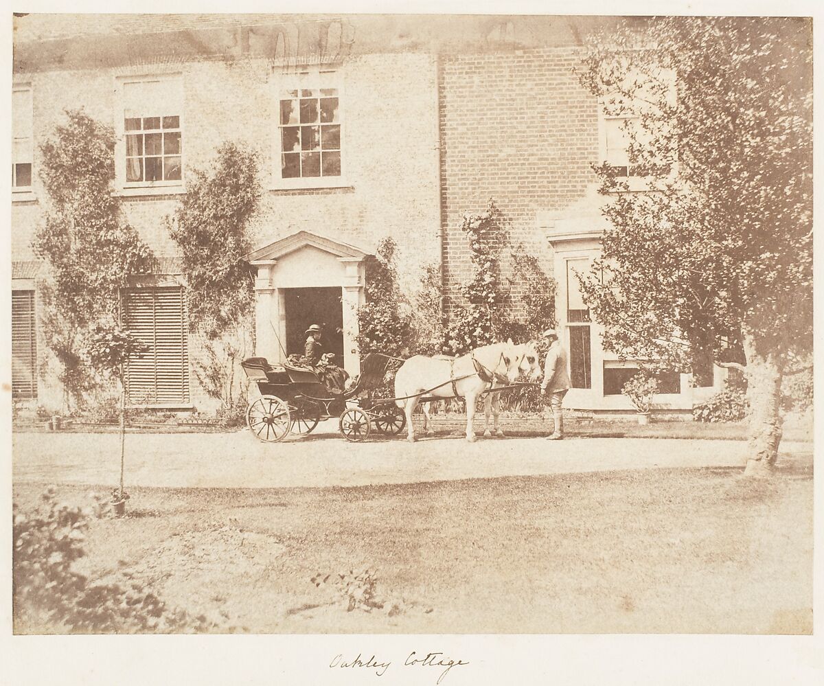 Oakley Cottage, John Dillwyn Llewelyn (British, Swansea, Wales 1810–1882 Swansea, Wales), Albumen silver print 