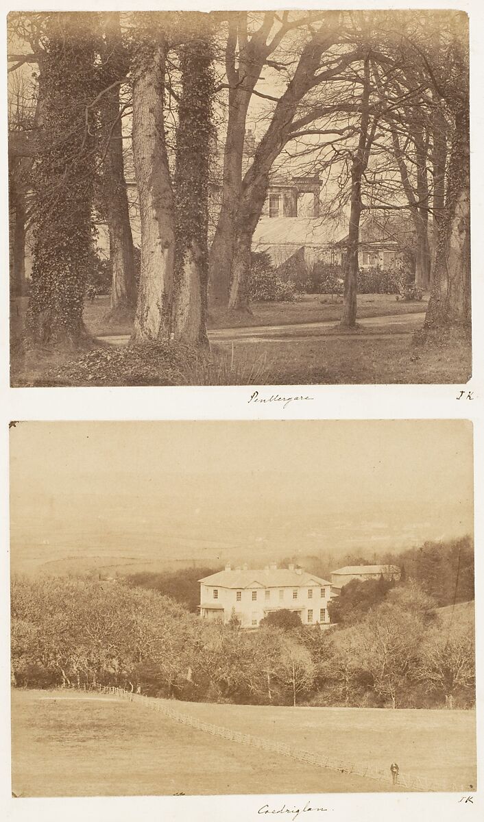 Penllergare; Coedriglan, James Knight (British), Albumen silver print 