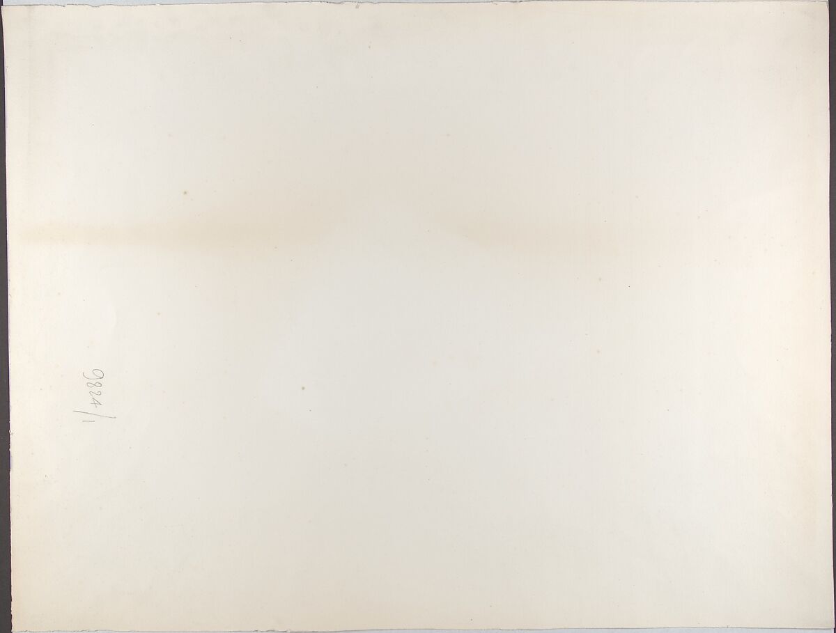 Arc antique à Orange, Edouard Baldus (French (born Prussia), 1813–1889), Salted paper print from paper negative