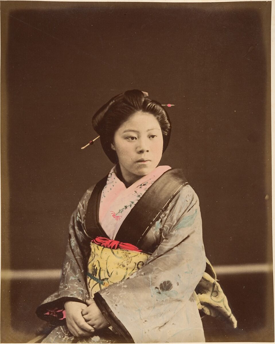 Unknown | Shin, A Well-known Tea House Girl in Yokohama | The