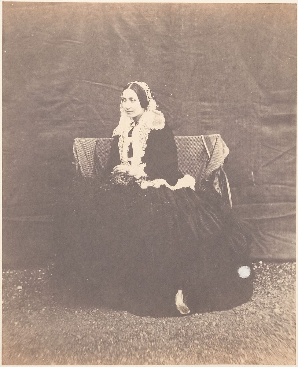 [Mrs. Kennedy], Horatio Ross (British, Rossie Castle, near Montrose, Scotland 1801–1886 Scotland), Salted paper print 