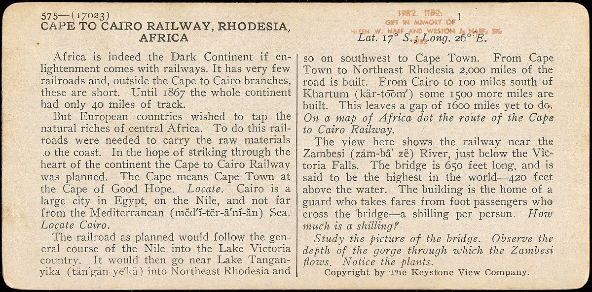 [Group of 14 stereographs of Africa and Actors], Kilburn Brothers (American, active ca. 1865–1890), Albumen silver prints