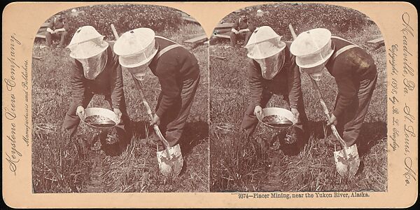 [Group of 42 Stereograph Views of Alaska Including the Gold Rush], George W. Griffith (American), Albumen silver prints